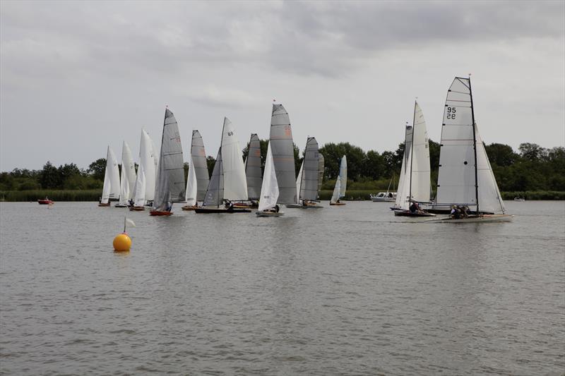 Norfolk Punt Championships 2024 at Barton Broad photo copyright Robin Myerscough taken at Norfolk Punt Club and featuring the Norfolk Punt class