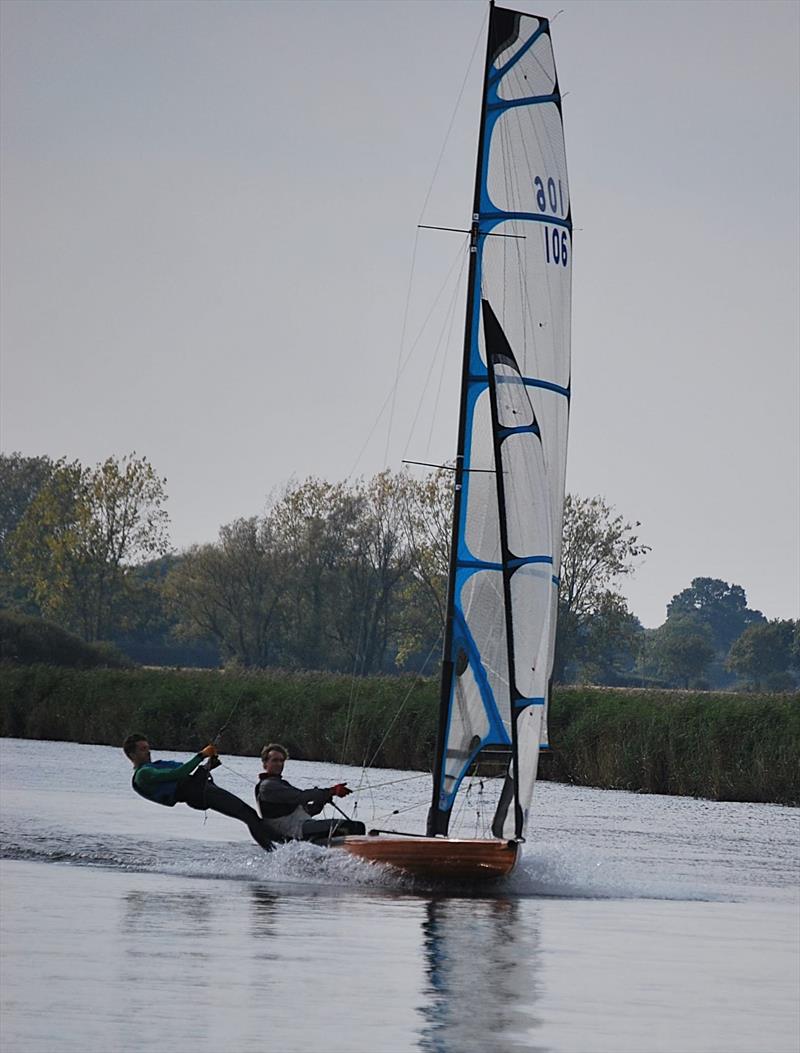 Wahoo during the Norfolk Punt Athene Cup photo copyright Charlie Stewart taken at Norfolk Punt Club and featuring the Norfolk Punt class