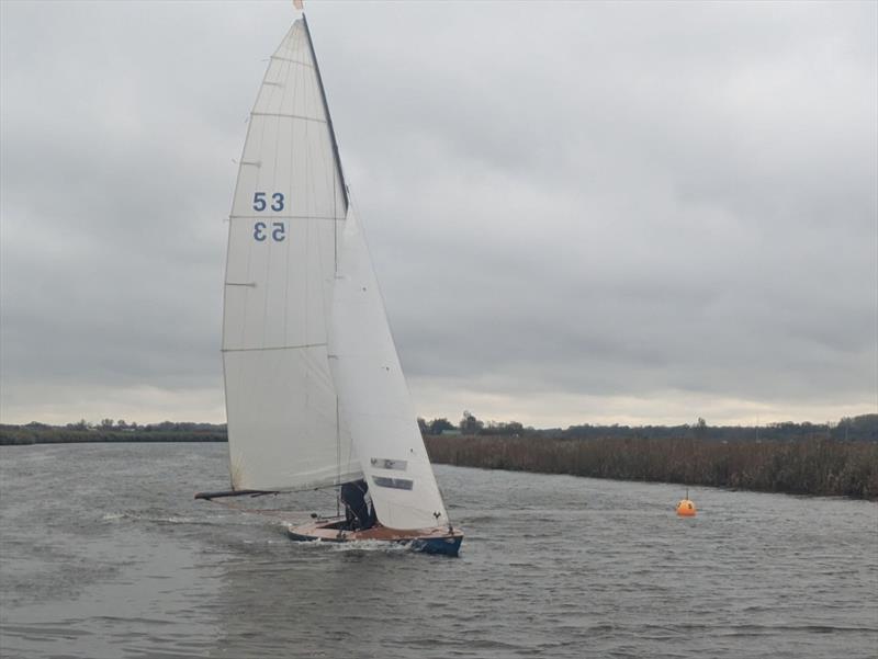 Horning Sailing Club Autumn Passage Race photo copyright Liz Goodyear taken at Horning Sailing Club and featuring the Norfolk Punt class