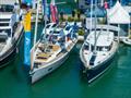 Part of the 1.3kms of floating exhibits at the 2025 Auckland Boat Show © Marcus Brummel Photography