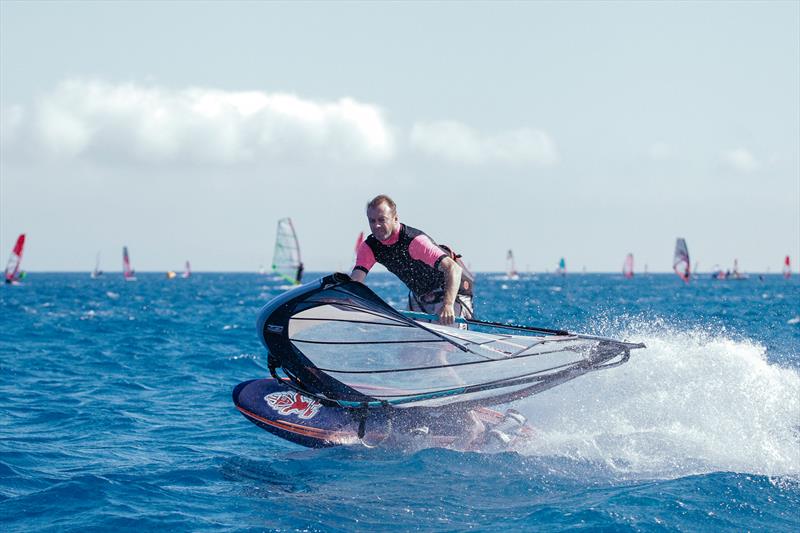 Slalom Gybing at Ocean Elements Vassiliki - photo © Ocean Elements