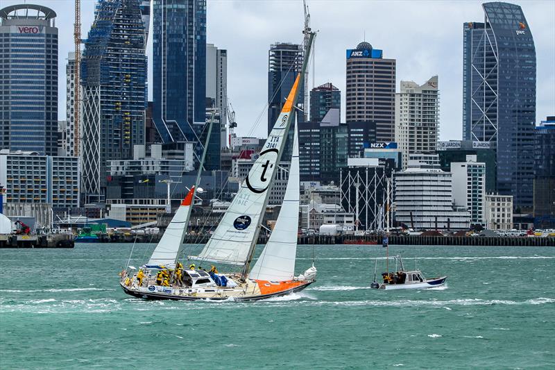 Translated 9 heading for the finish line on Leg 2 - December 12, 2023 - photo © Richard Gladwell - Sail-World.com / nz