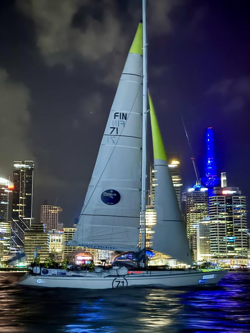 Spirit of Helsinki sailed into Auckland in 1985 under the name Fazer Finland photo copyright OGR2023 / Aida Valceanu taken at  and featuring the Ocean Globe Race class