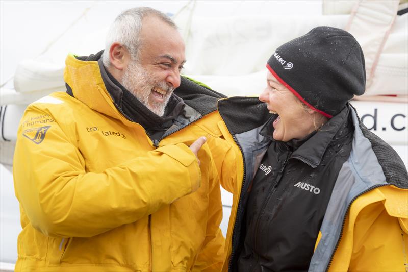 Translated 9 successfully completes the Ocean Globe Race 2023 photo copyright Stefano Gattini taken at  and featuring the Ocean Globe Race class