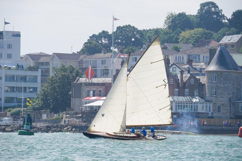 British Classic Week day 4 photo copyright Chris Brown taken at British Classic Yacht Club and featuring the Gaffers class