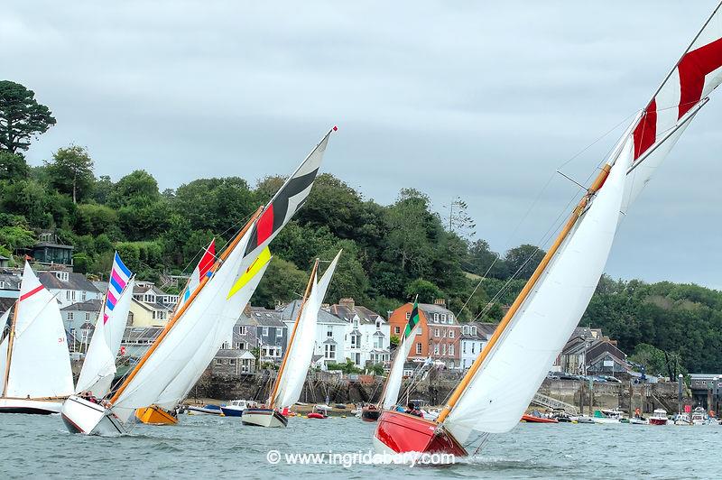 Fowey Royal Regatta 2024 photo copyright Ingrid Abery / www.ingridabery.com taken at Royal Fowey Yacht Club and featuring the Gaffers class