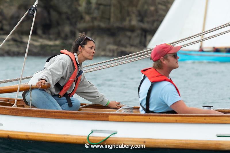 Fowey Royal Regatta 2024 photo copyright Ingrid Abery / www.ingridabery.com taken at Royal Fowey Yacht Club and featuring the Gaffers class