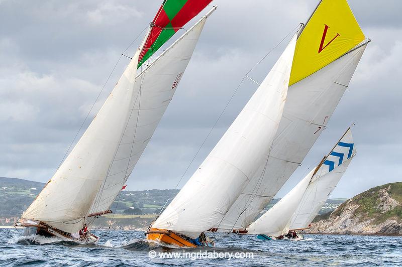 Fowey Royal Regatta 2024 photo copyright Ingrid Abery / www.ingridabery.com taken at Royal Fowey Yacht Club and featuring the Gaffers class