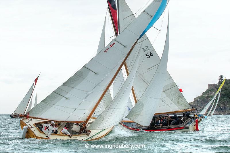 Fowey Royal Regatta 2024 photo copyright Ingrid Abery / www.ingridabery.com taken at Royal Fowey Yacht Club and featuring the Gaffers class