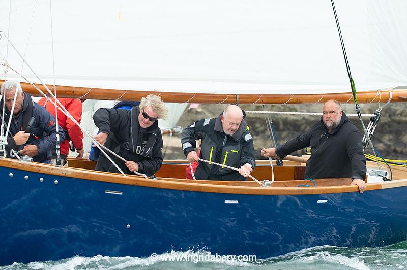 Fowey Royal Regatta 2024 photo copyright Ingrid Abery / www.ingridabery.com taken at Royal Fowey Yacht Club and featuring the Gaffers class