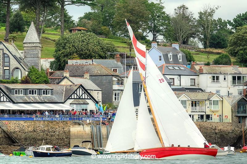 Fowey Royal Regatta 2024 photo copyright Ingrid Abery / www.ingridabery.com taken at Royal Fowey Yacht Club and featuring the Gaffers class