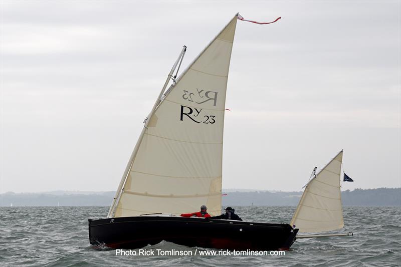 Hamble Classics - Runaway photo copyright Rick Tomlinson / www.rick-tomlinson.com taken at Hamble River Sailing Club and featuring the Gaffers class