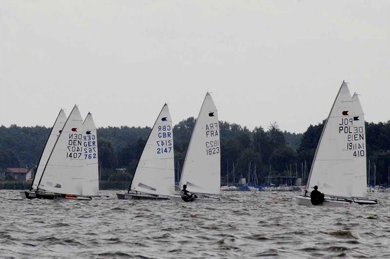 Day 3 of the OK Dinghy European Championship photo copyright Burt taken at Yachtclub Steinhuder Meer and featuring the OK class