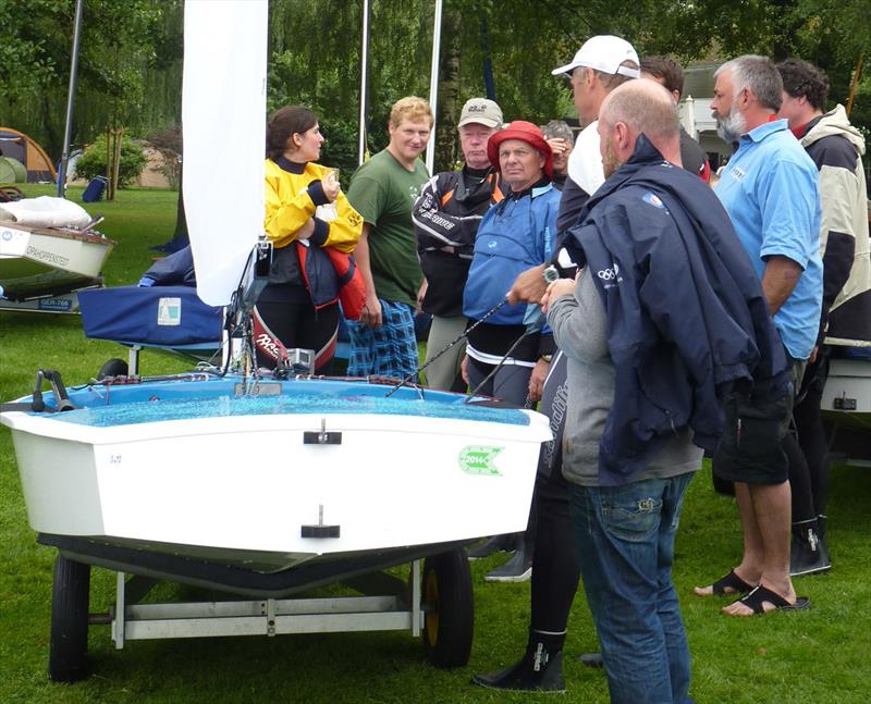 Day 4 of the OK Dinghy European Championship photo copyright Robert Deaves taken at Yachtclub Steinhuder Meer and featuring the OK class