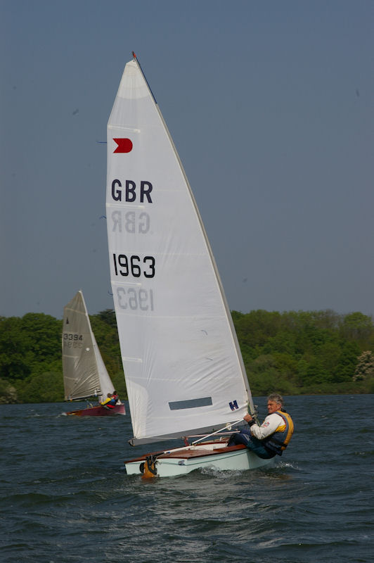 CVRDA Open at Bough Beech photo copyright Martyn Smith taken at Bough Beech Sailing Club and featuring the OK class