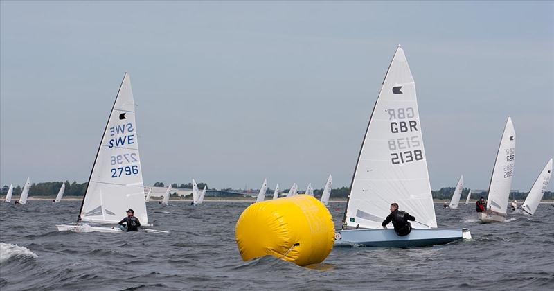 OK worlds in Vallensbaek practice race photo copyright Bo Svensmark taken at  and featuring the OK class