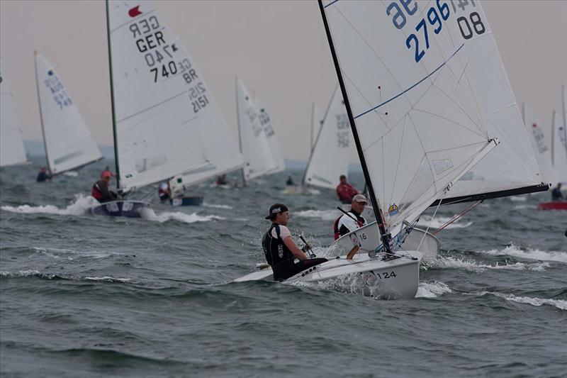 OK worlds in Vallensbaek final day photo copyright Bo Svensmark taken at  and featuring the OK class