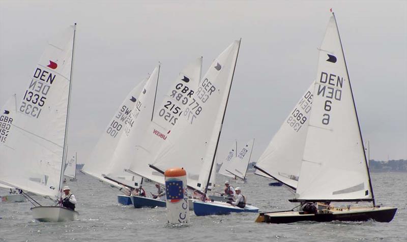 Day four of the OK Europeans photo copyright Norbert Petrausch taken at Yacht Club de Carnac and featuring the OK class