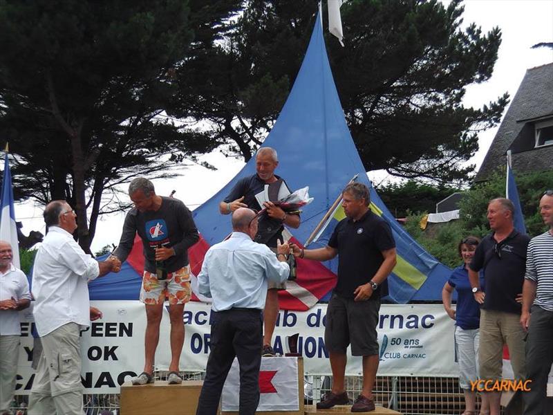 Day four of the OK Europeans photo copyright Norbert Petrausch taken at Yacht Club de Carnac and featuring the OK class