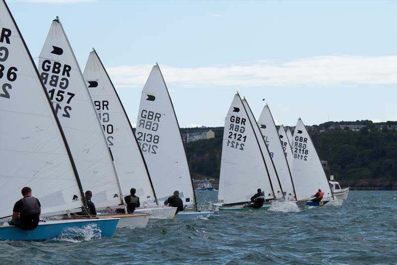 Day 2 of the OK Dinghy National Championships at Brixham photo copyright Gareth Fudge / www.boatographic.co.uk taken at Brixham Yacht Club and featuring the OK class