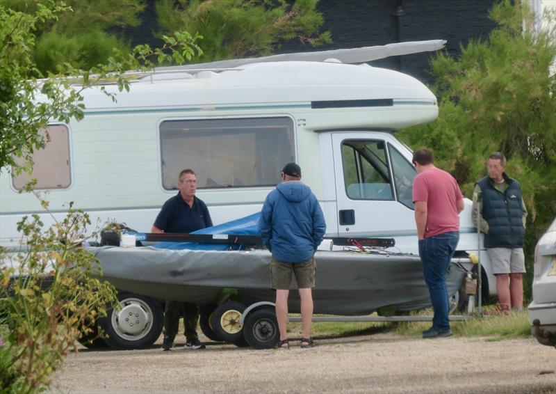 Overy Staithe OK Open photo copyright Jennie Clark taken at Overy Staithe Sailing Club and featuring the OK class