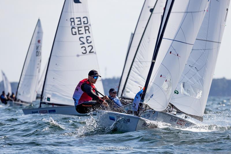 Jan Kurfeld, GER - 2024 Kieler Woche photo copyright Robert Deaves taken at Kieler Yacht Club and featuring the OK class