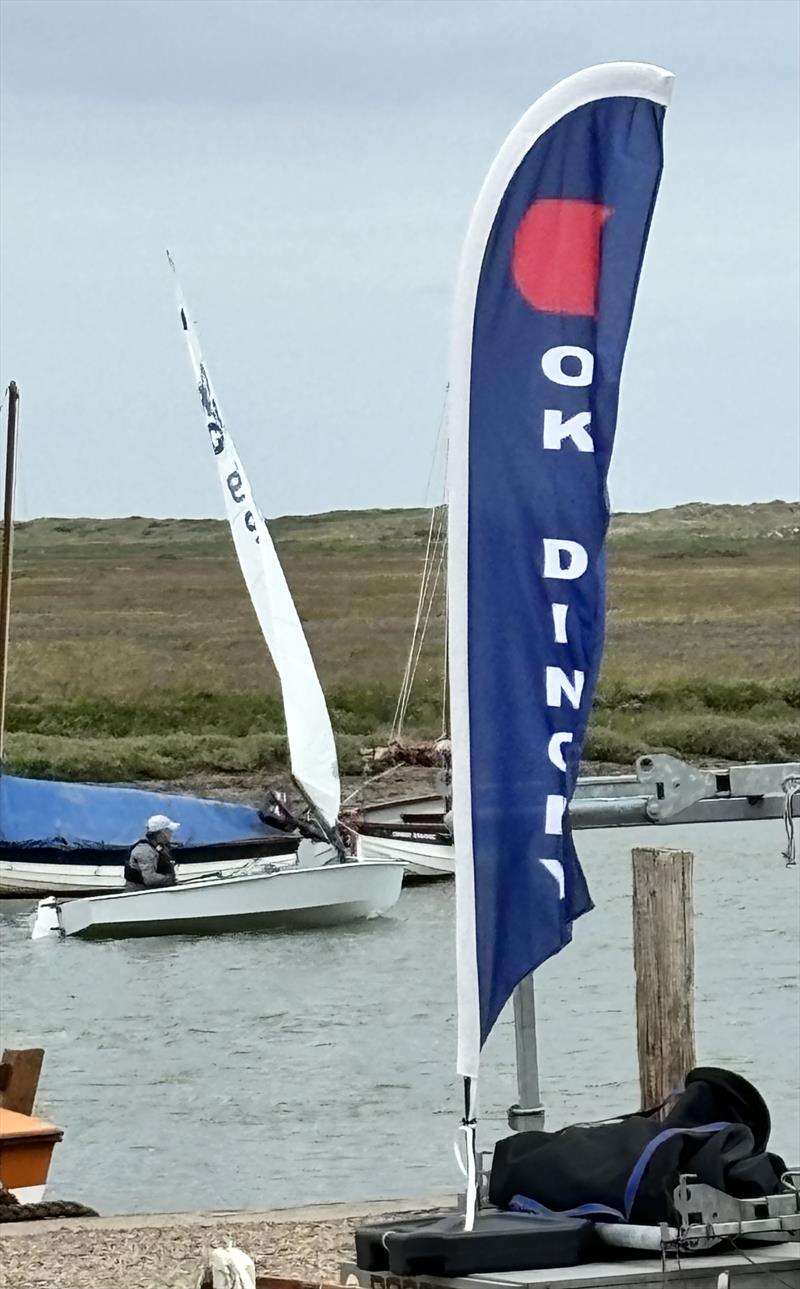 Overy Staithe OK Open photo copyright Jennie Clark taken at Overy Staithe Sailing Club and featuring the OK class