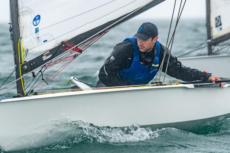 Jim Downer - PRO-SET Epoxy OK class UK National Championships at Brixham - photo © Tom Wild