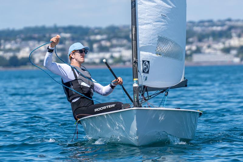 Nick Craig, overall winner - PRO-SET Epoxy OK class UK National Championships at Brixham - photo © Tom Wild