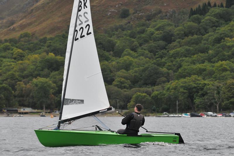 Calum Tait wins the OK Scottish Inland Championship at Loch Earn photo copyright Craig Pagett taken at Loch Earn Sailing Club and featuring the OK class