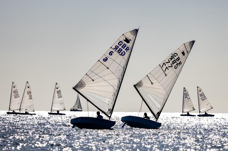 Charlie Cumbley and Gavin Poulloin, GBR - OK Dinghy European Championship 2024, day 4 photo copyright Robert Deaves / www.robertdeaves.uk taken at Real Club Náutico de Palma and featuring the OK class