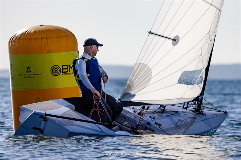 Niklas Edler, SWE - 2024 OK Dinghy European Championship photo copyright Robert Deaves taken at Real Club Náutico de Palma and featuring the OK class