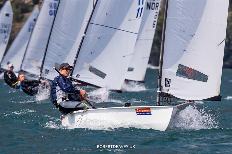 Nick Craig, GBR - 2023 OK Dinghy European Championship - photo © Robert Deaves