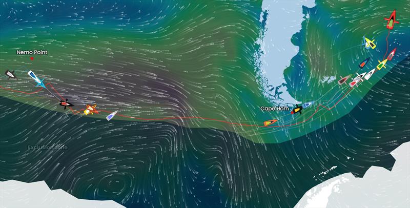 Vendée Globe Position Report 17H00 UTC 06/01/2021 - photo © Vendée Globe