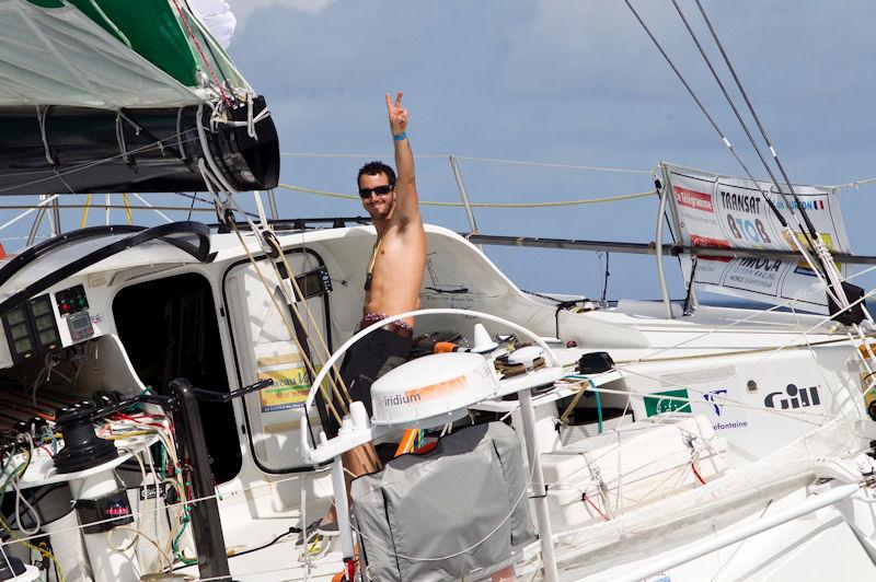 Transat B to B start photo copyright Benoit Stichelbaut / B to B taken at  and featuring the IMOCA class