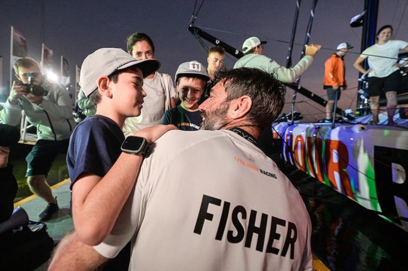 Simon Fisher - 11th Hour Racing Team takes third place on leg 3 of the The Ocean Race 2022-23 photo copyright Sailing Energy / The Ocean Race taken at  and featuring the IMOCA class