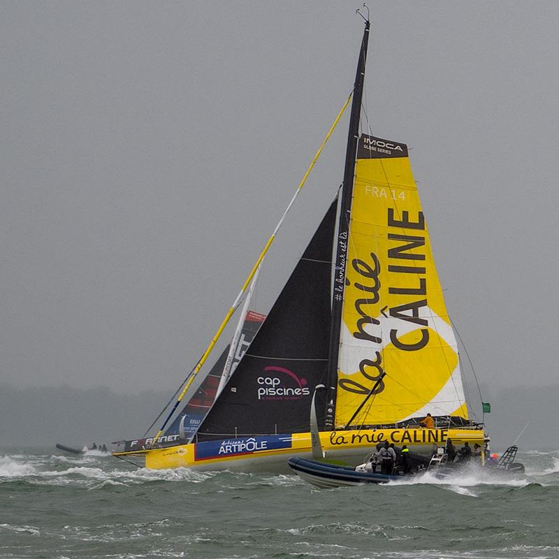 50th Edition Rolex Fastnet Race photo copyright David Maynard / www.alleycatphotographer.co.uk taken at Royal Ocean Racing Club and featuring the IMOCA class