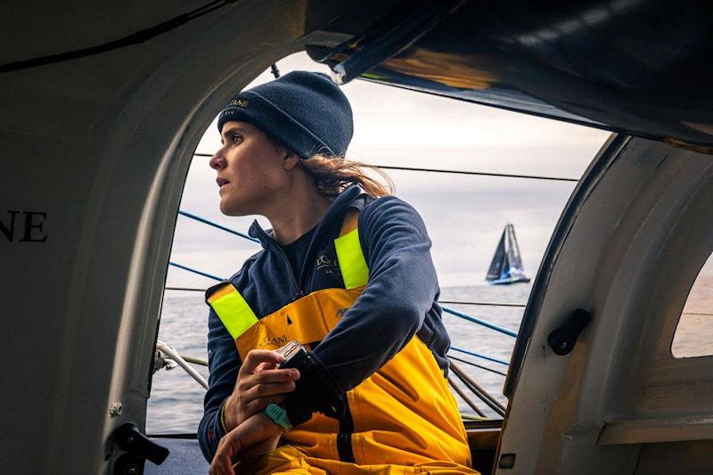 Clarisse Crémer on L'Occitane Sailing Team during the 50th Rolex Fastnet Race - photo © Georgia Schofield / L'Occitane Sailing Team