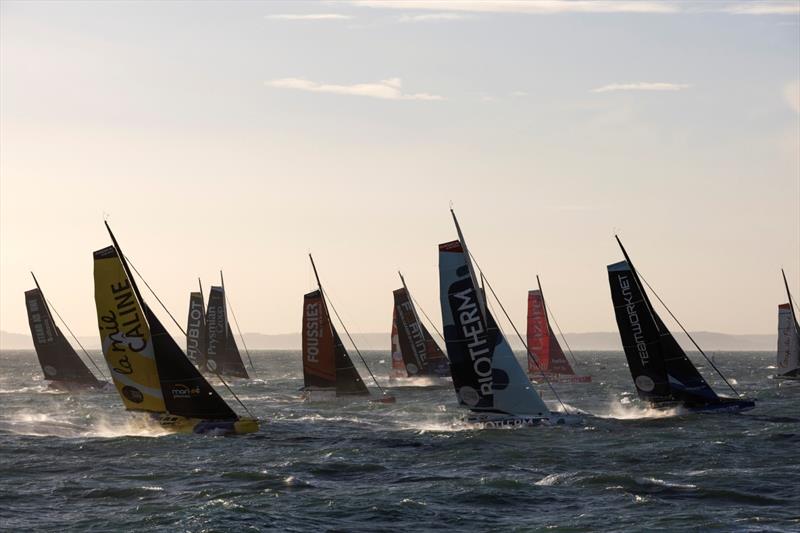 Transat Jacques Vabre Normandie Le Havre photo copyright Jean-Marie Liot / Alea taken at  and featuring the IMOCA class