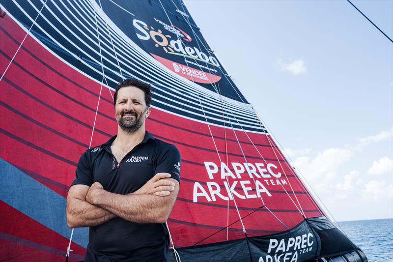 Portrait of Yoann Richomme, Skipper of Paprec Arkea - photo © polaRYSE / Marin Le Roux