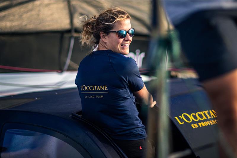 Clarisse Crémer (L'Occitane en Provence), French Sailor - photo © Georgia Schofield / Alex Thomson Racing