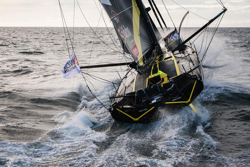 Alan Roura on the IMOCA Hublot is set for the Vendée Globe - photo © Jean-Louis Carli / Alea