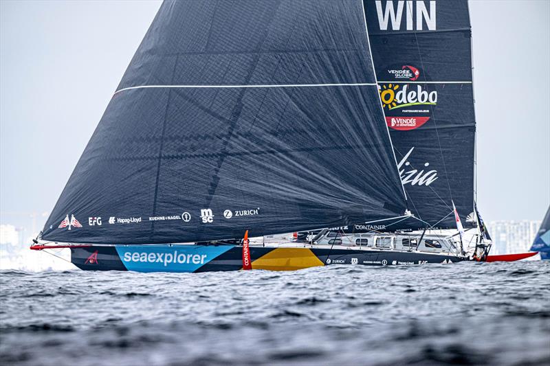 Team Malizia's Boris Herrmann starts the Vendée Globe 2024-2025 - photo © Ricardo Pinto / Team Malizia