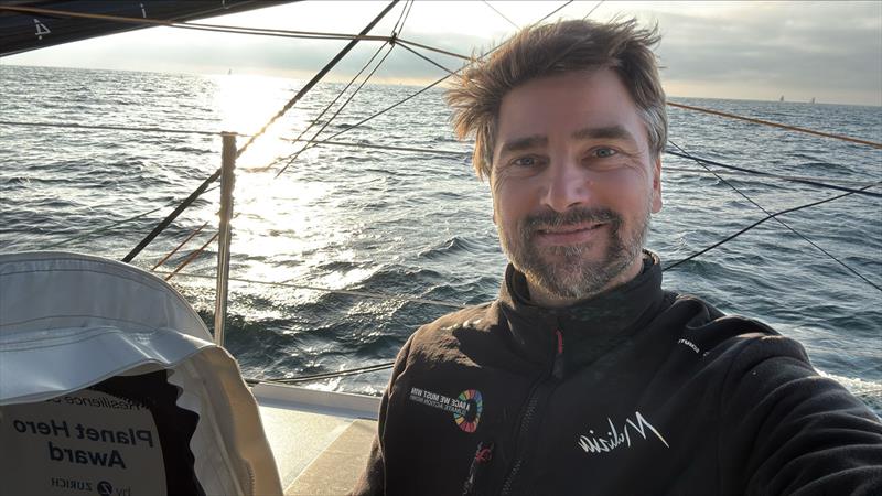 Boris Herrmann on board Malizia - Seaexplorer on Monday 11th November during the 10th Vendée Globe - photo © Boris Herrmann