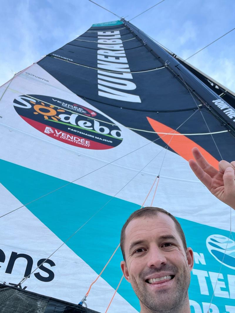 Sam Goodchild on board Vulnerable on Monday 11th November during the 10th Vendée Globe - photo © Sam Goodchild