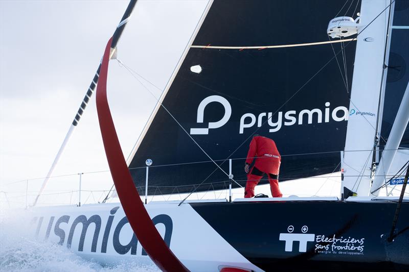 Giancarlo Pedote during the Vendée Globe - photo © Polaryse