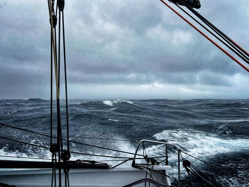 The view for Sam Goodchild on Vulnerable - 2024 Vendée Globe - photo © Sam Goodchild