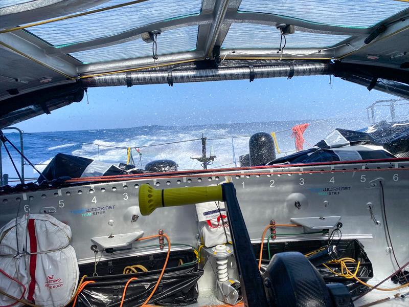 Southern Ocean -  TeamWork - Team Snef -  Vendée Globe Race - December 09, 2024 photo copyright Justine Mettraux taken at Yacht Club de France and featuring the IMOCA class