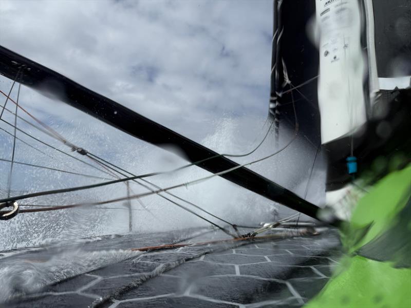 Benjamin Dutreux on GUYOT Environment - Water Family - Vendée Globe 2024 photo copyright Benjamin Dutreux taken at  and featuring the IMOCA class