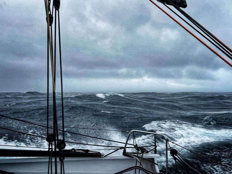 Sam Goodchild on board the Vulnerable in the Vendée Globe - photo © Sam Goodchild